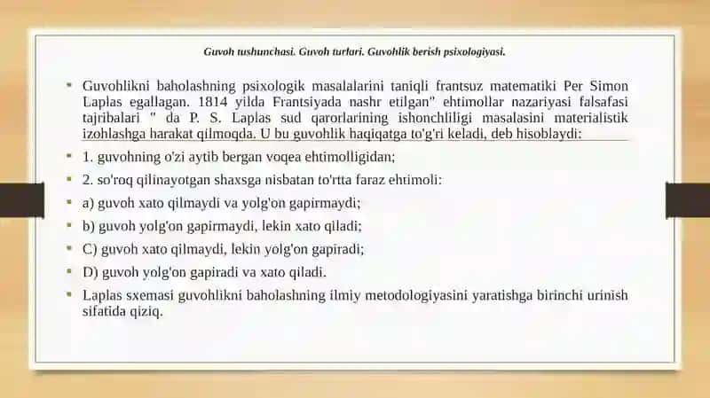 Voqeajoyini ko’zdan kechirish psixologiyasi 4
