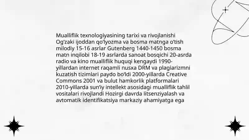 Mualliflik texnologiyasi 4