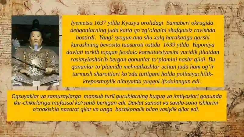 XVI-XVII asrlarda Yaponiya 4