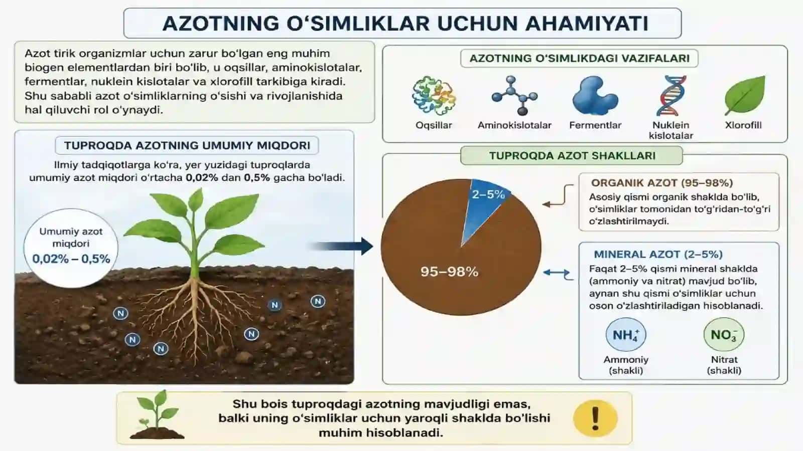 Tuproqlarda azot miqdori va uning birikmalarining dinamikasi 4