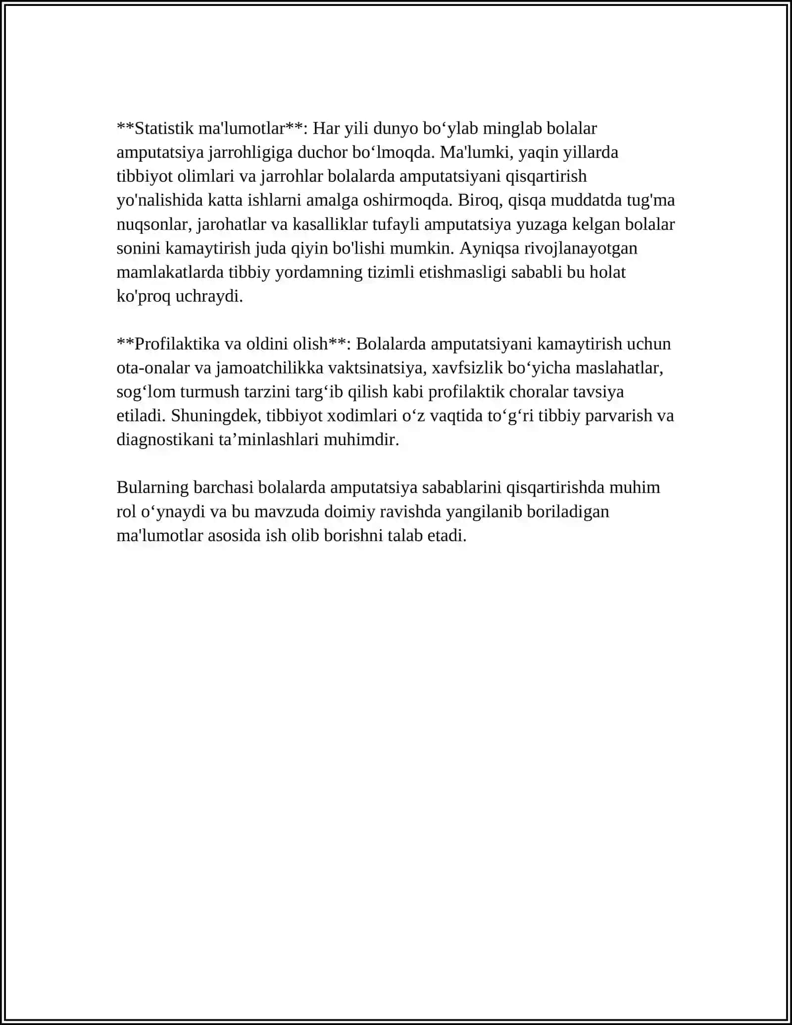 BOLALARDA AMPUTATSIYA XUSUSIYATLARI 4