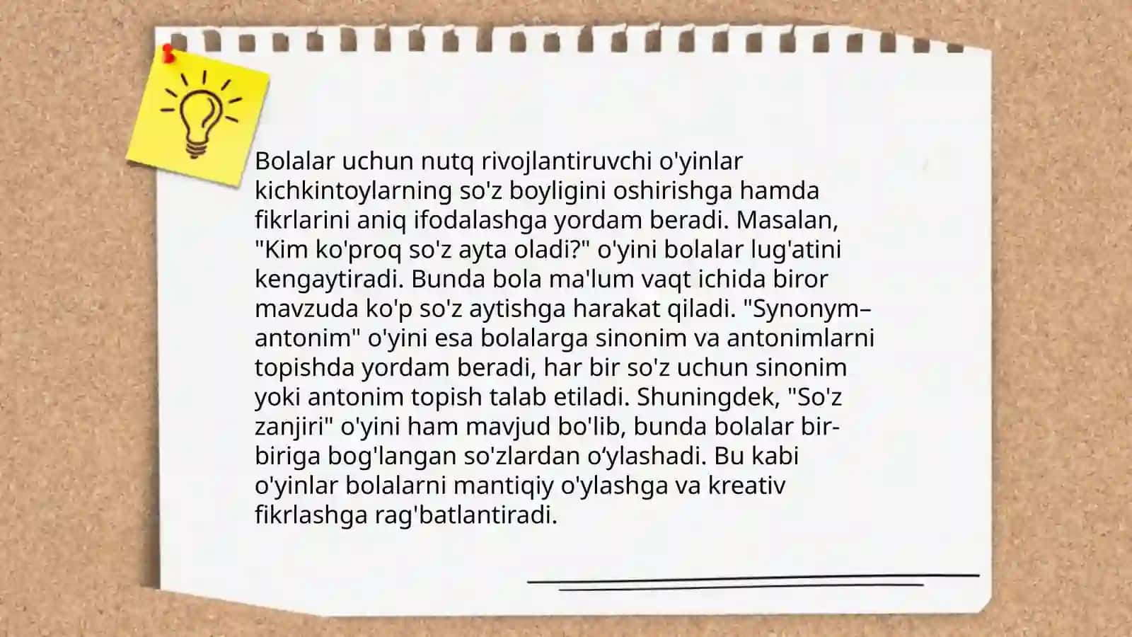 Bolalar nutqini o'stirishga oid nazariy ishlar 4