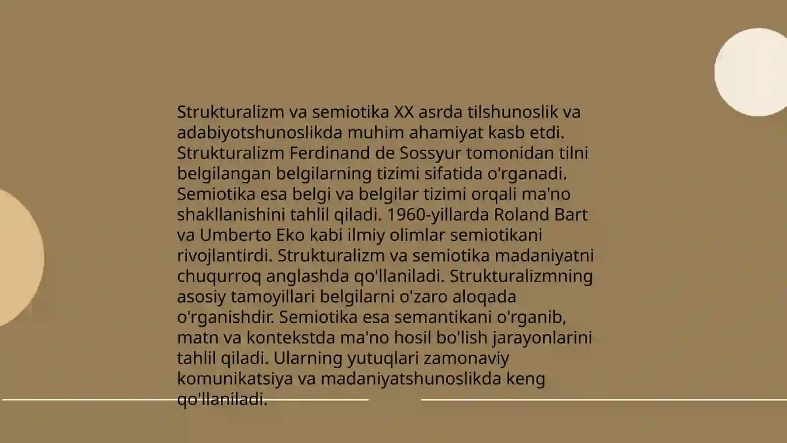 Strukturalizm va uning yo'nalishlari 4