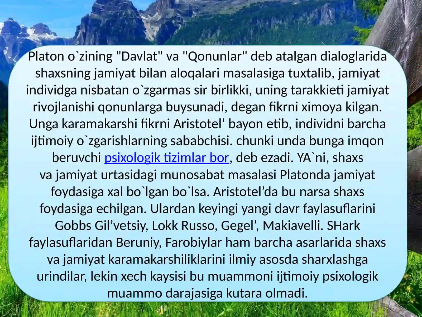 Mavzu: Ijtimoiy Psixologiya 4