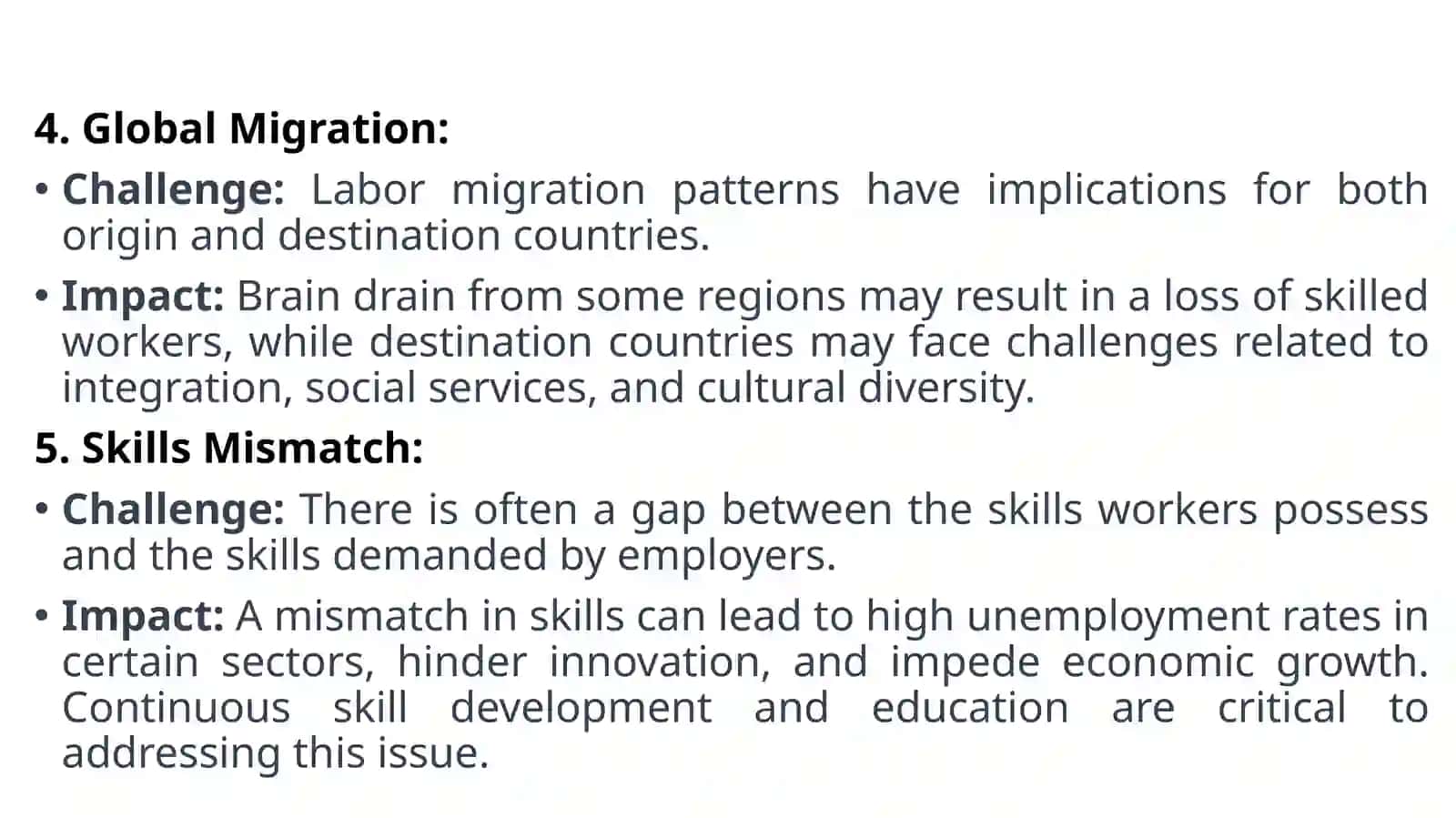 Personnel and demographic problems in world economy 4