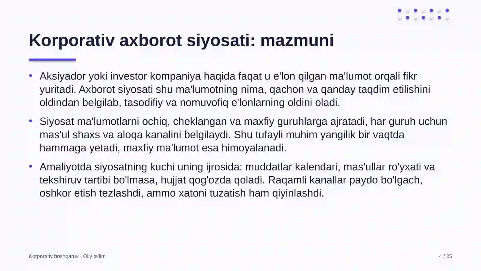 prodyuserlik markazlarida korporativ axborot siyosati 9389 4