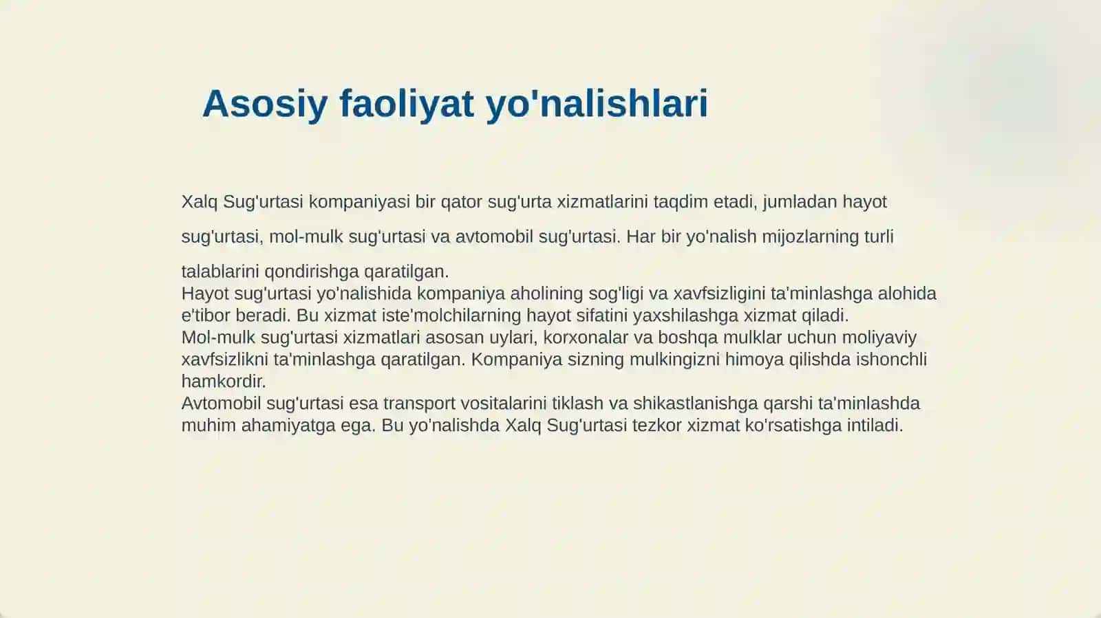 "XALQ SUG'URTASI" KOMPANIYASI 4