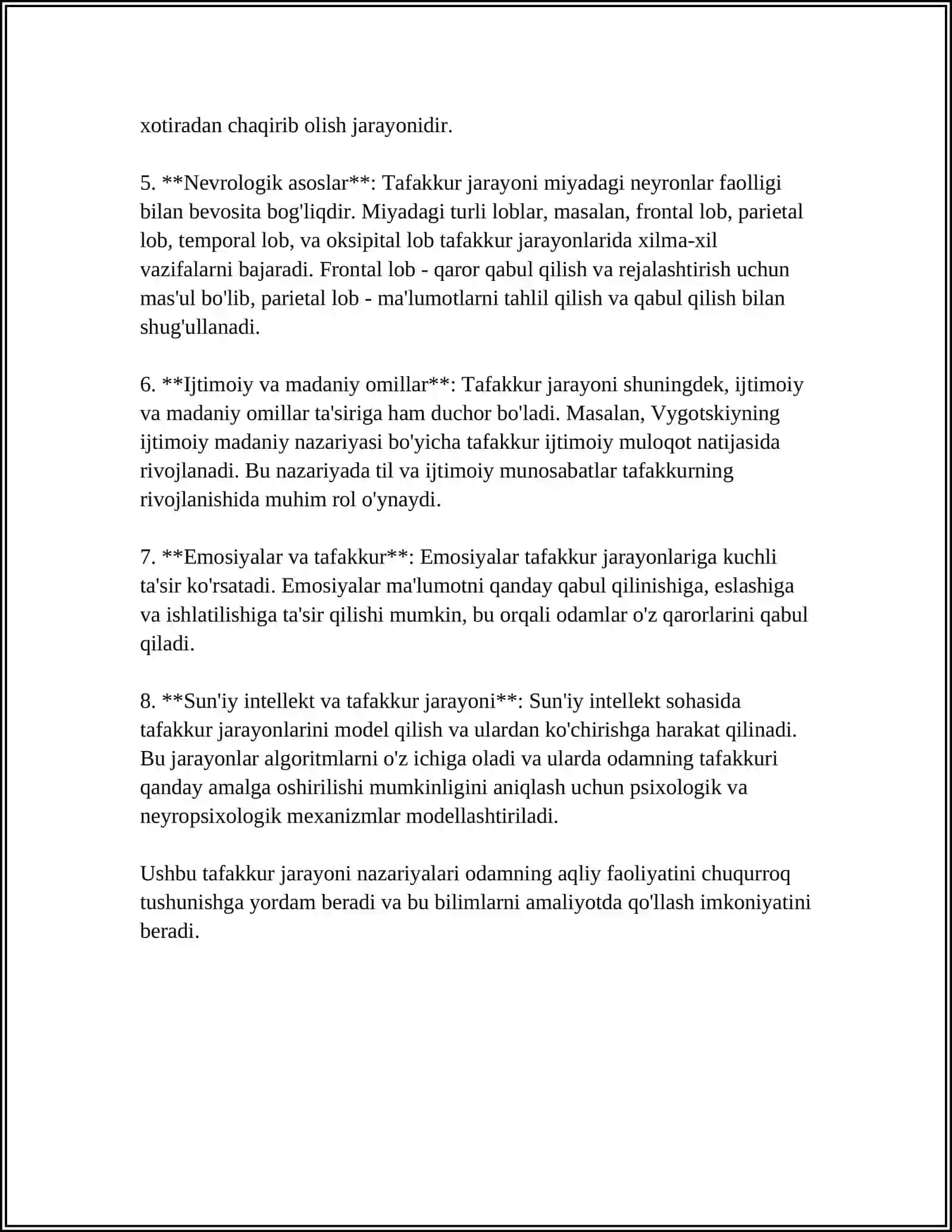 TAFAKKUR TAHLILIGA KOGNITIV YONDASHUV 4