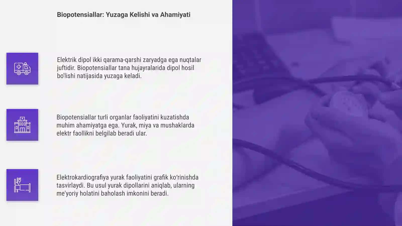 Elektrik Dipol va Biopotensiallar 4