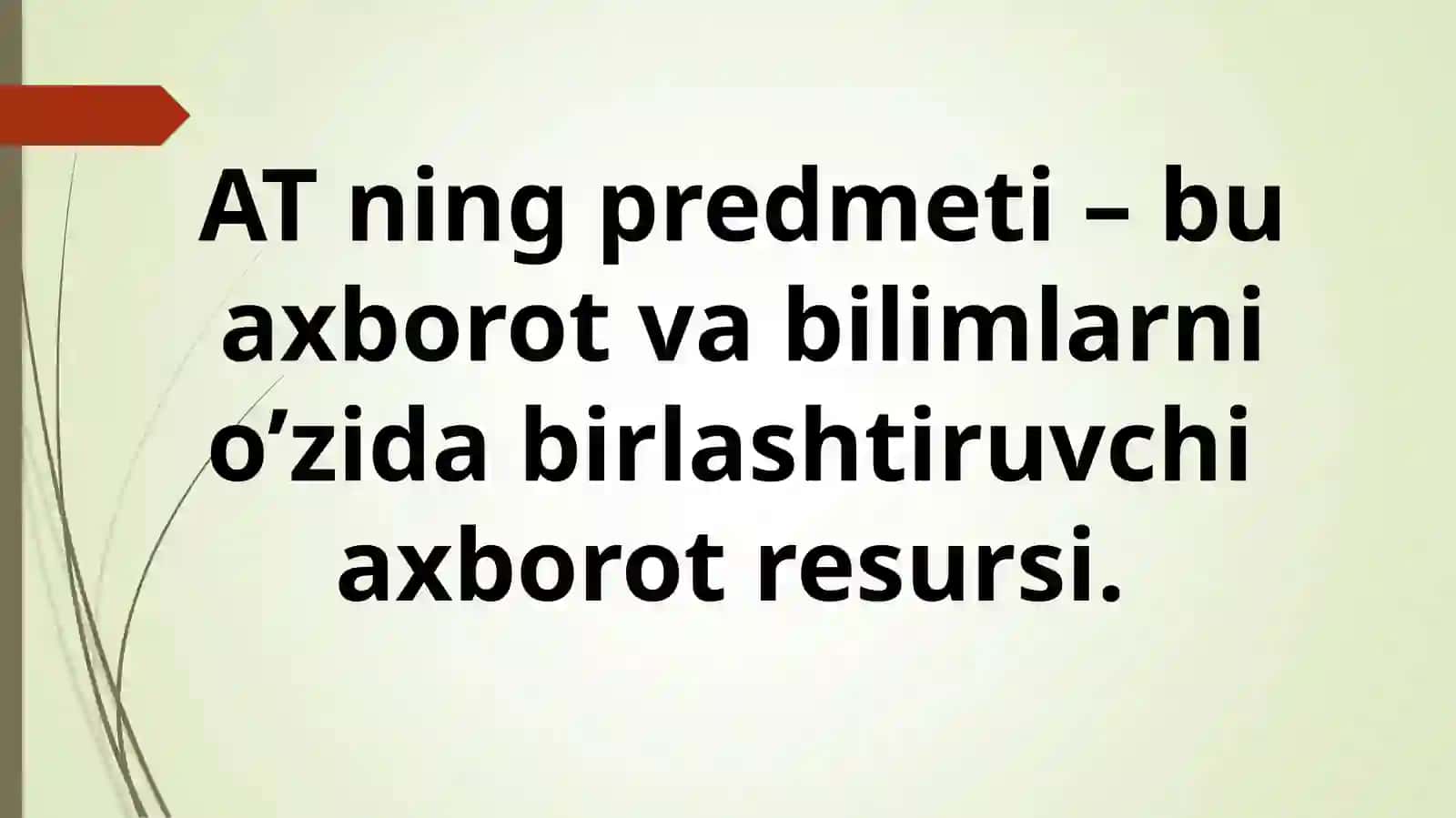 AXBOROT TEXNOLOGIYALARI 4