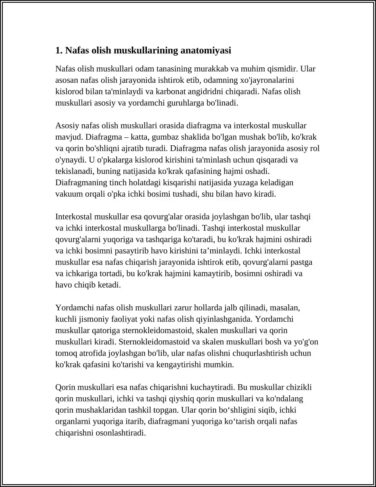 NAFAS OLISH MUSKULLARI 4