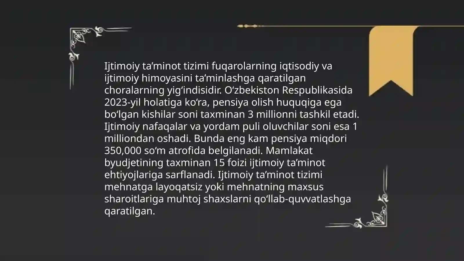 Ijtimoiy ta'minot tushunchasi 4