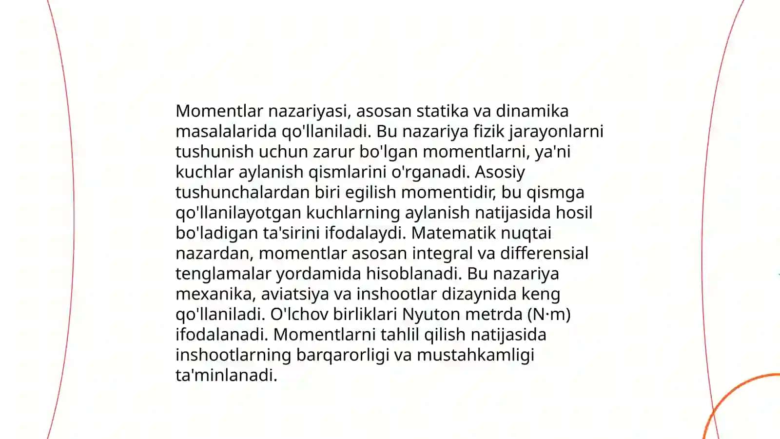 Statik muvozanat 4