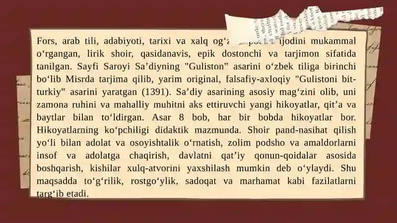"Sayfi Saroyi she’riyati" 4