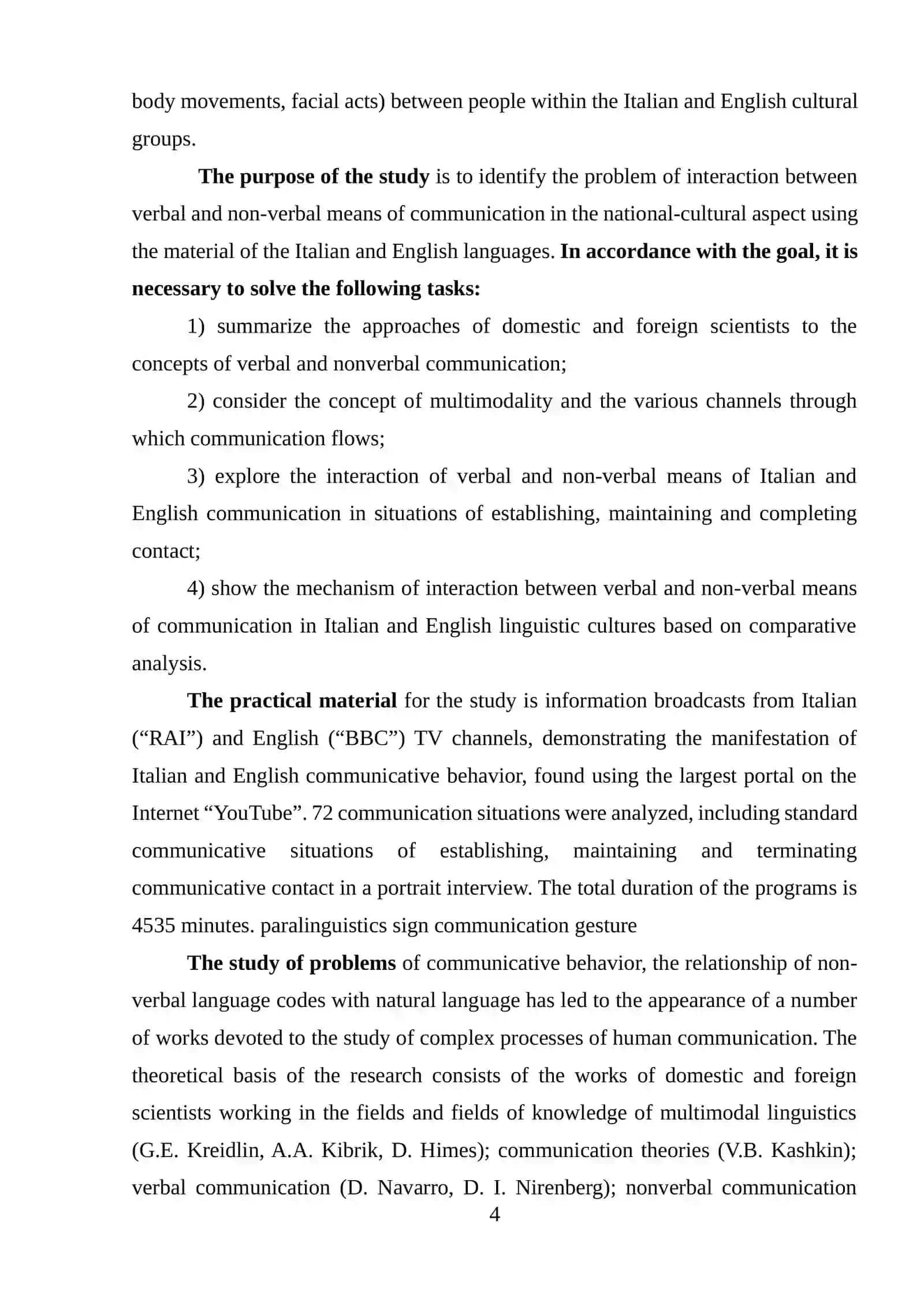 Interaction of Verbal and Nonverbal Communication 4