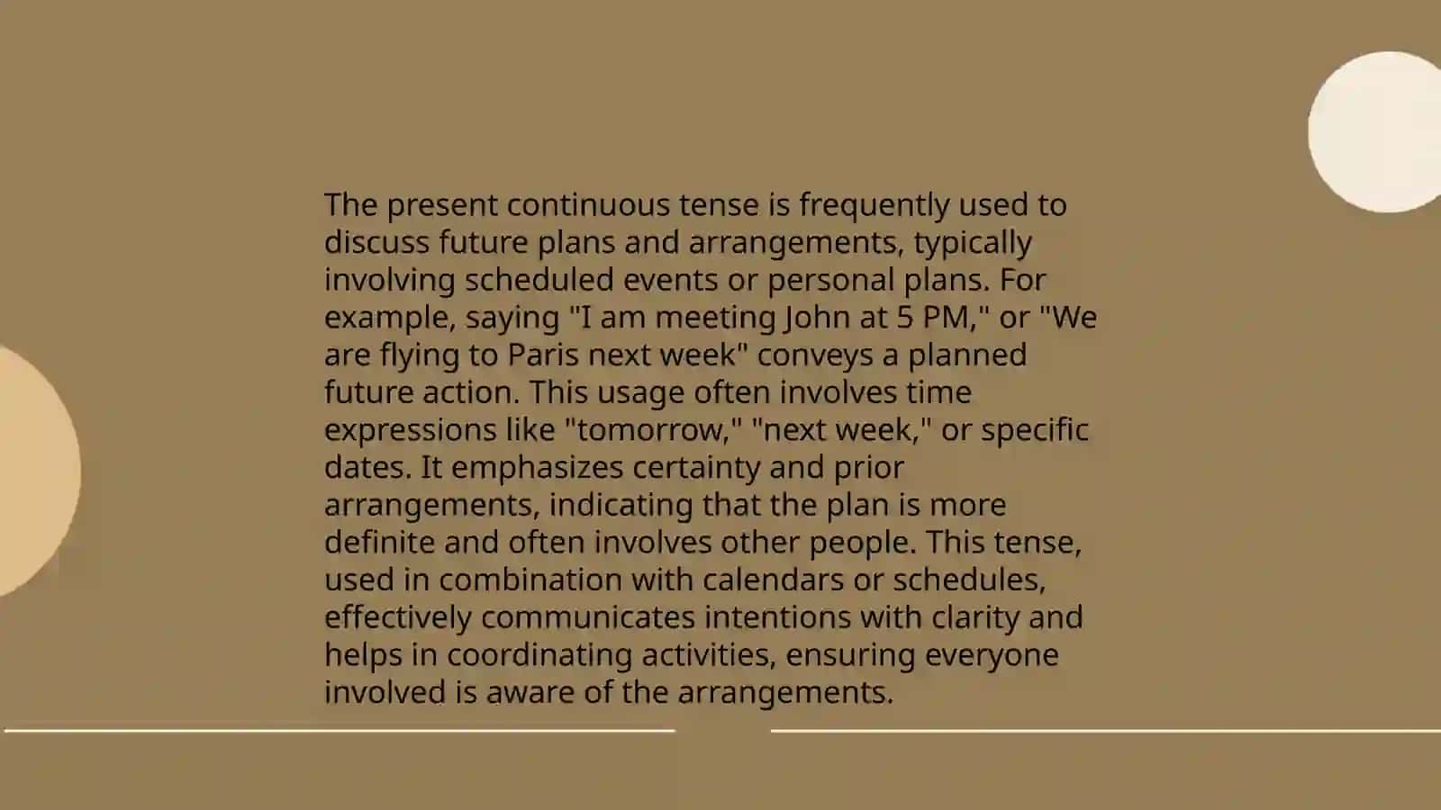 Present continuous 4