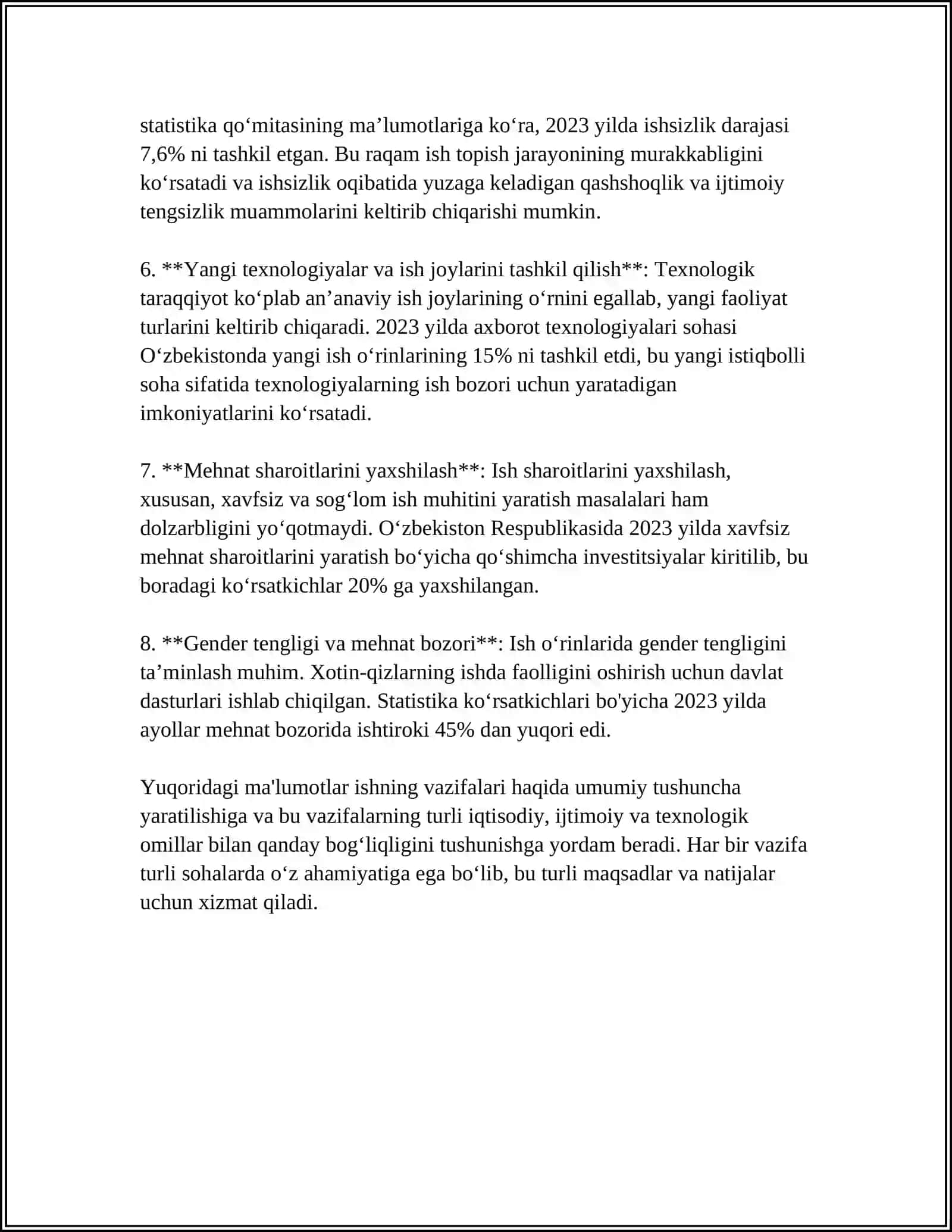 JOB DESCRIPTIOS 4
