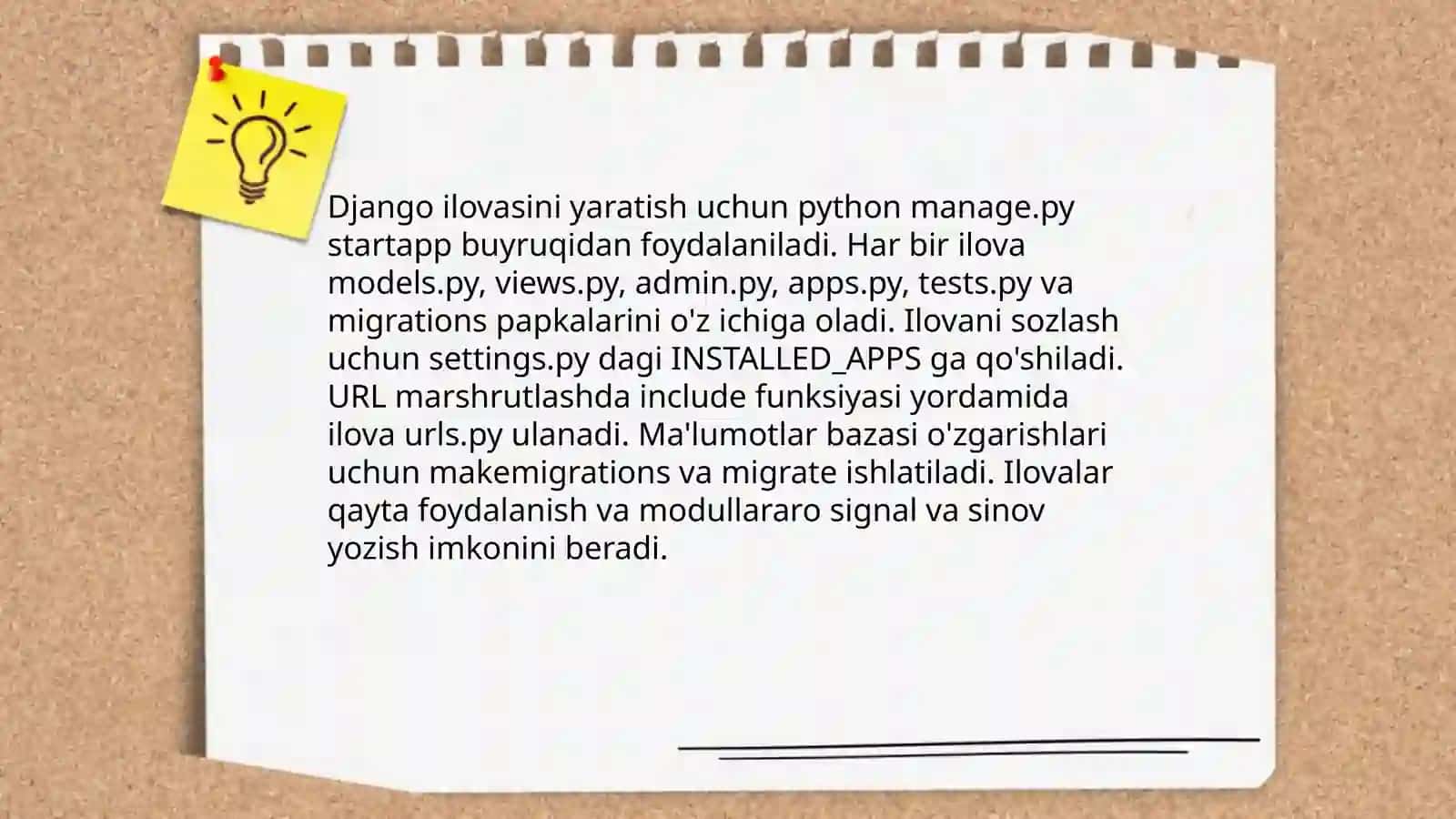 Pythonda Django kutubxonasi bilan ishlash 4