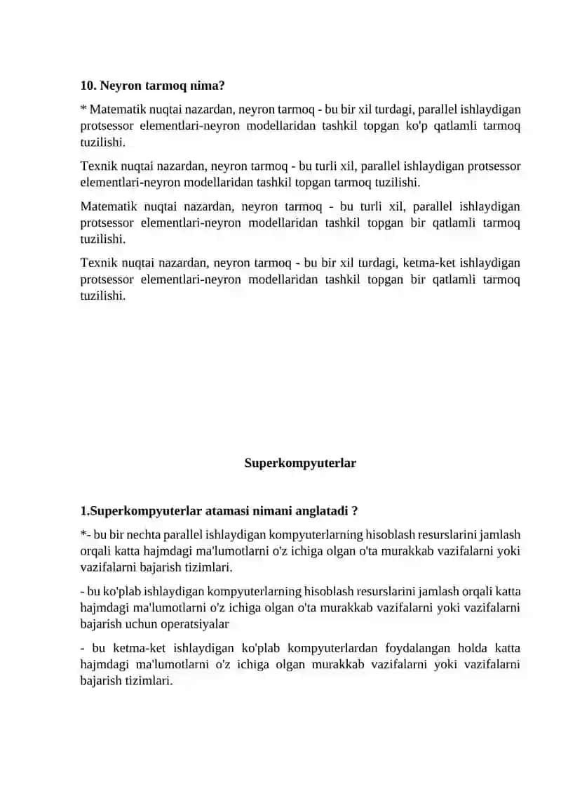 Neyrokompyuterlar 4