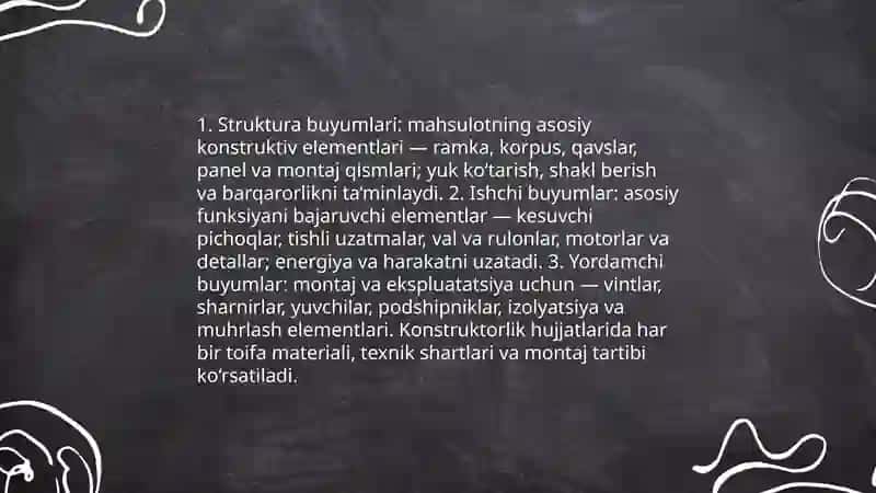 Buyumlar, ularning turlari 4