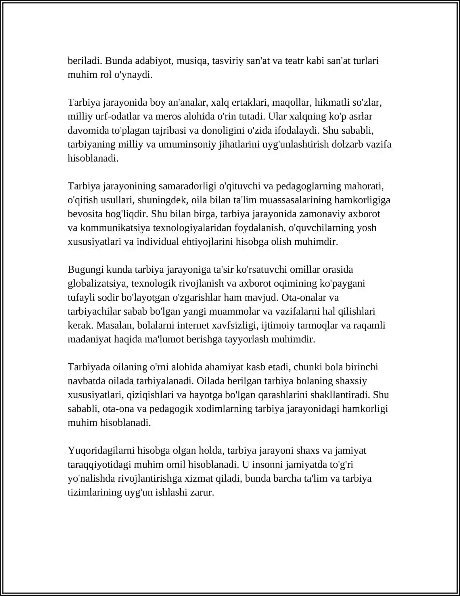 TARBIYA METODLARI VA VOSITALARI 4