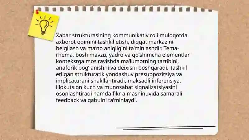 Axborot almashinuvining kommunikativ xususiyatlari 4