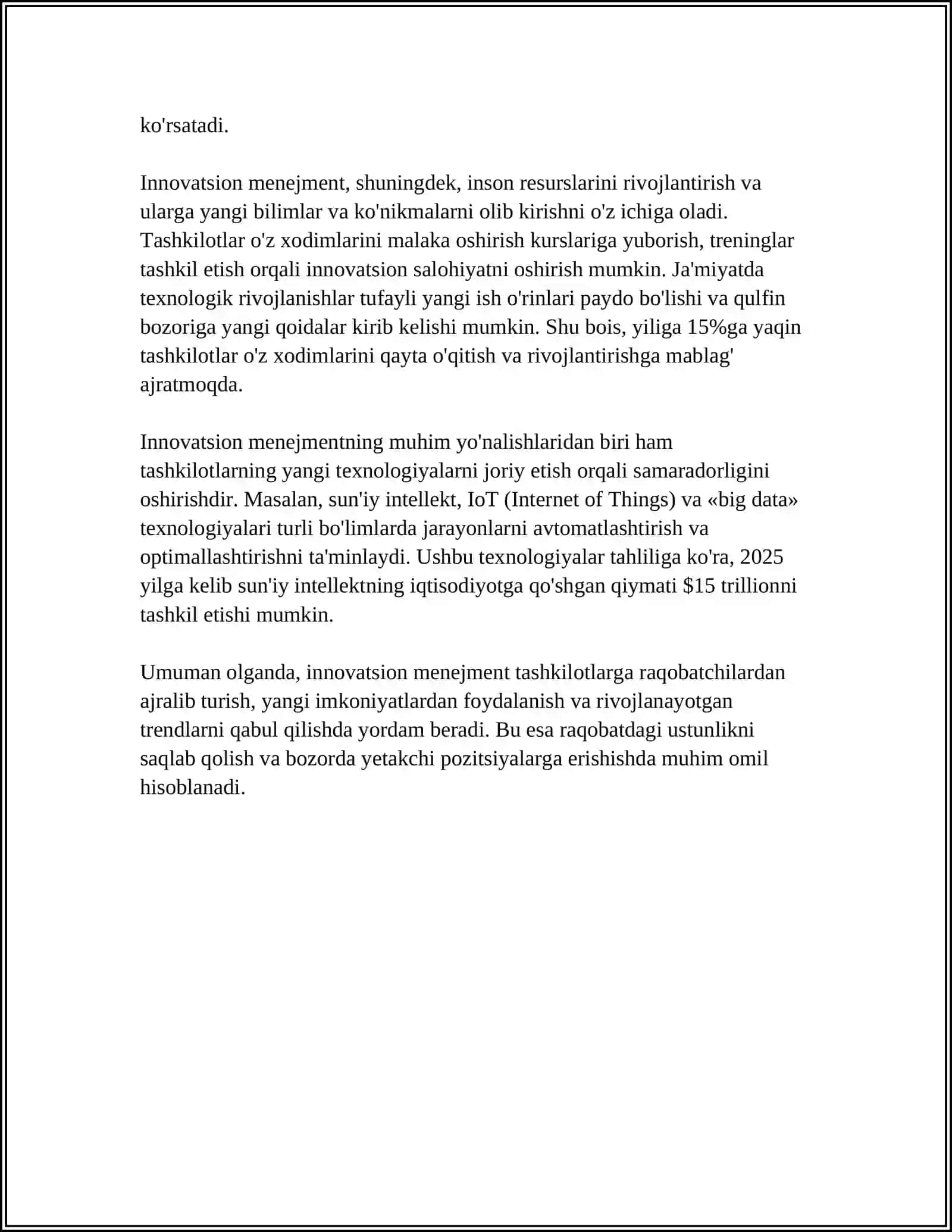 INNOVATSION MENEJMENTNING ASOSLARI 4