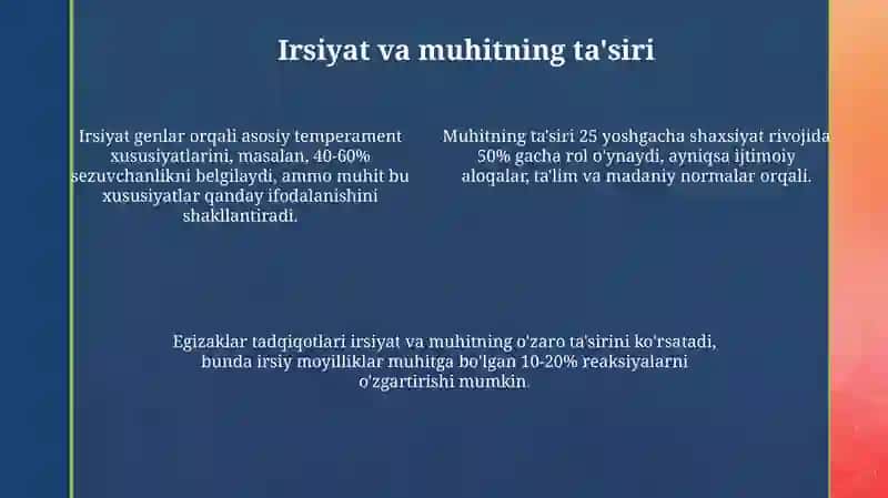 Shaxsiyat rivojlanishi 4