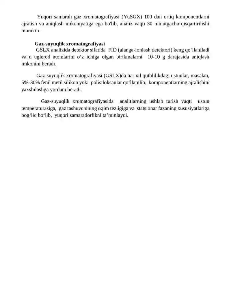 Analizning xromatagrafik usullari 4