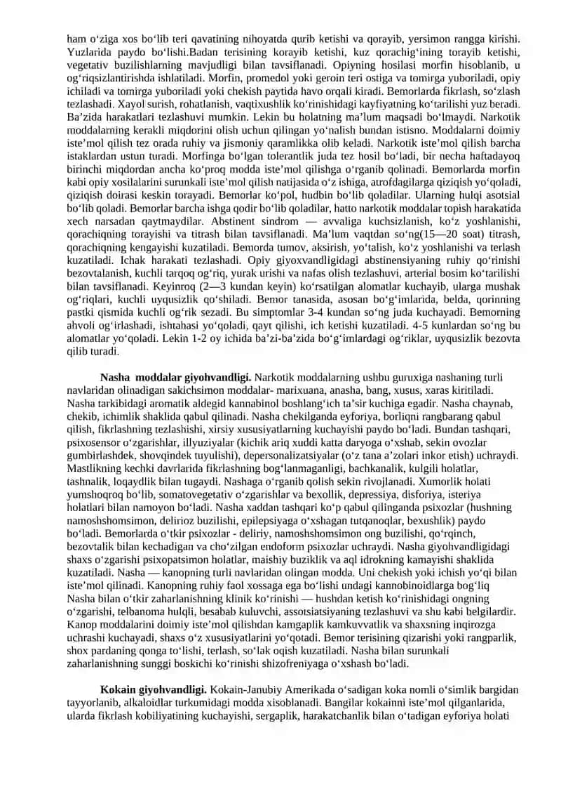 Giyoxvandlik va toksikomaniya 4