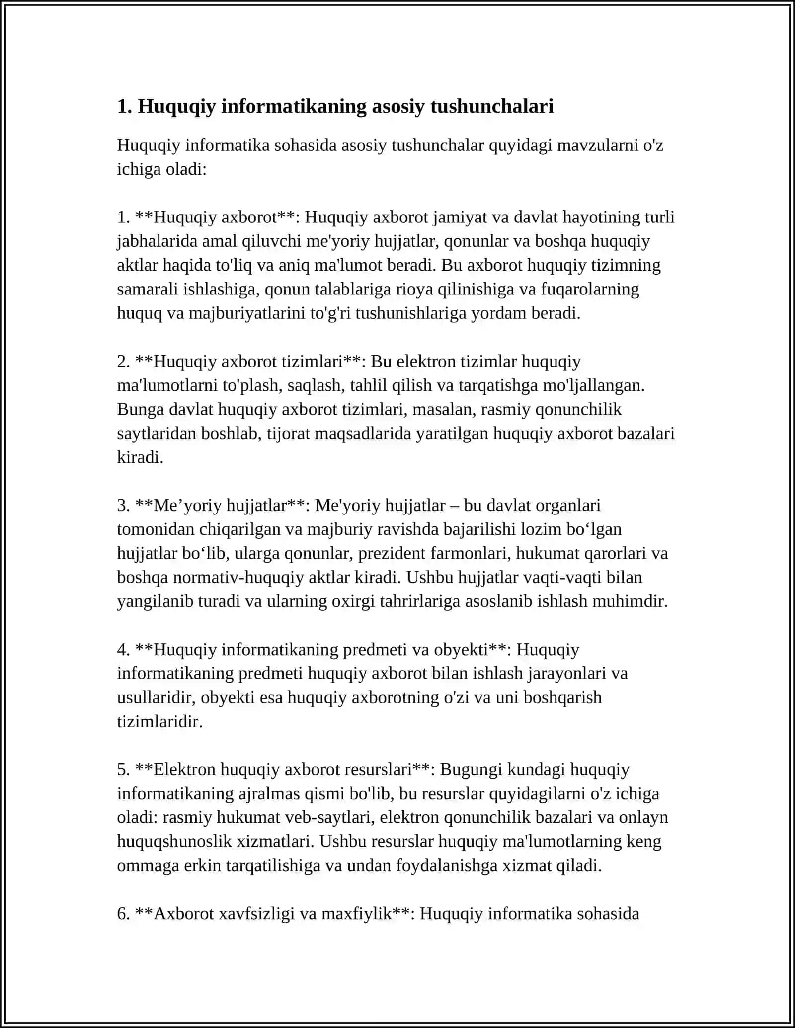 HUQUQIY INFORMATIKANING INTEGRATIV FUNKSIYASI 4