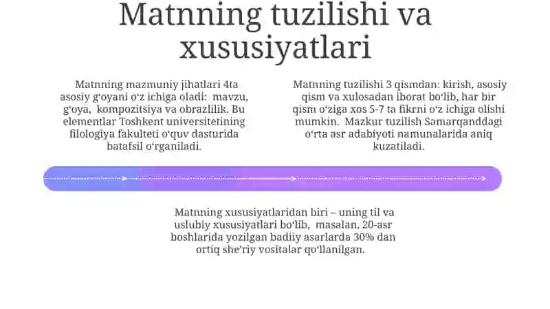 "Матни таҳлил қилиш усуллари" 4