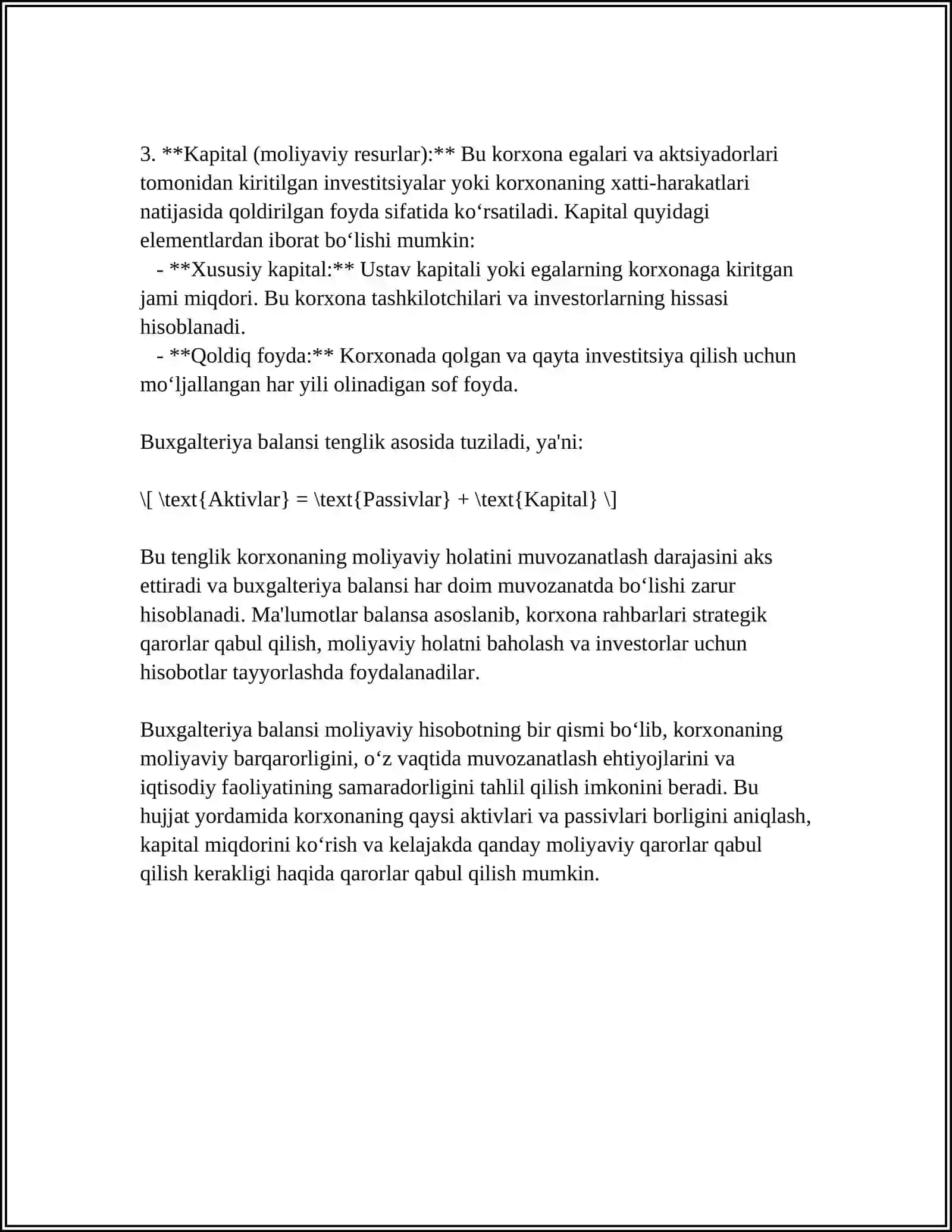 BUGALTERIYA BALANSI VA UNING TUZILISHI 4