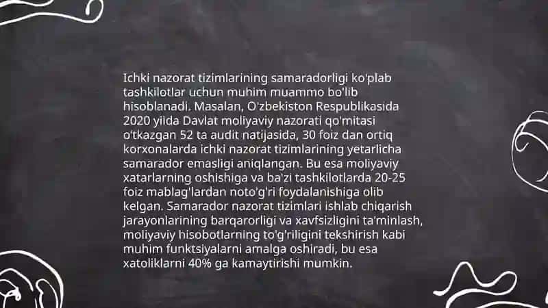 Moliyaviy hisobotlarda noto'g'ri ma'lumotlar 4
