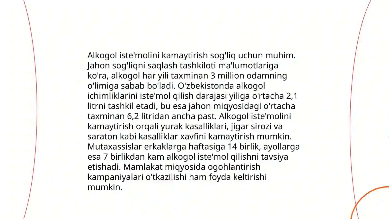 Zararli odatlarga qarshi kurashish 4