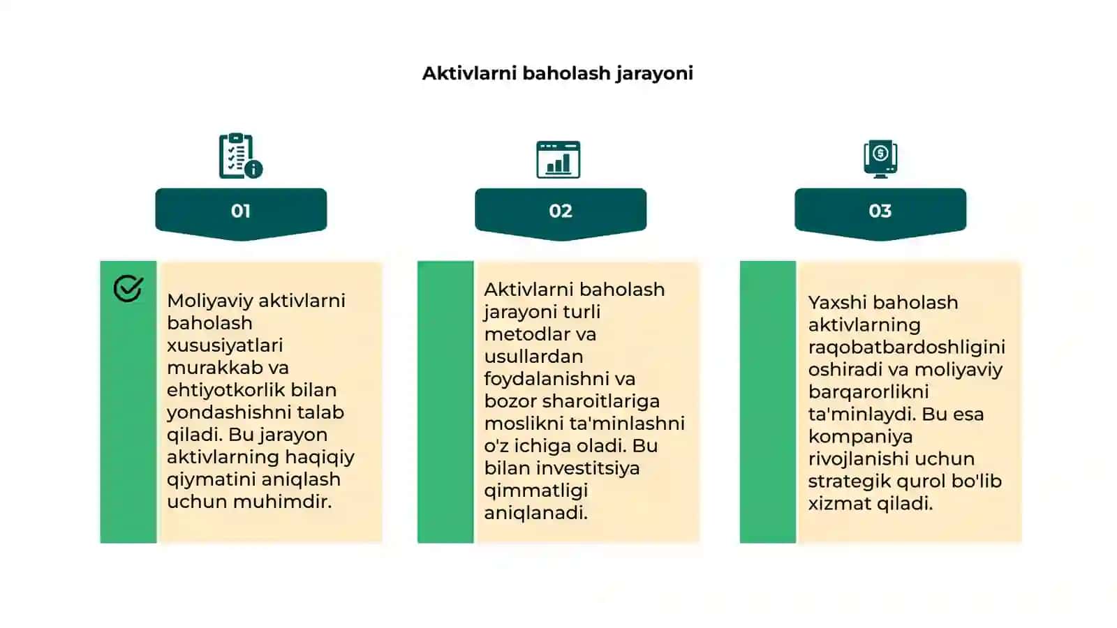 Moliyaviy aktivlarni baholash xususiyatlari 4