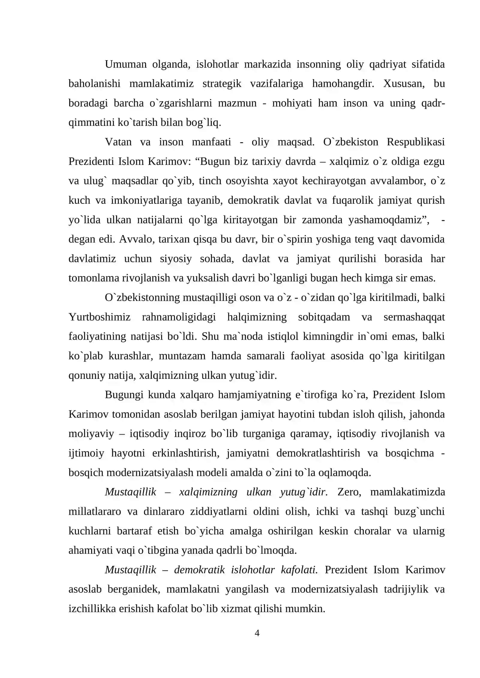 Hozirgi zamon ingliz tilida ot va uning o`zbek tilida ifodalanishi 4