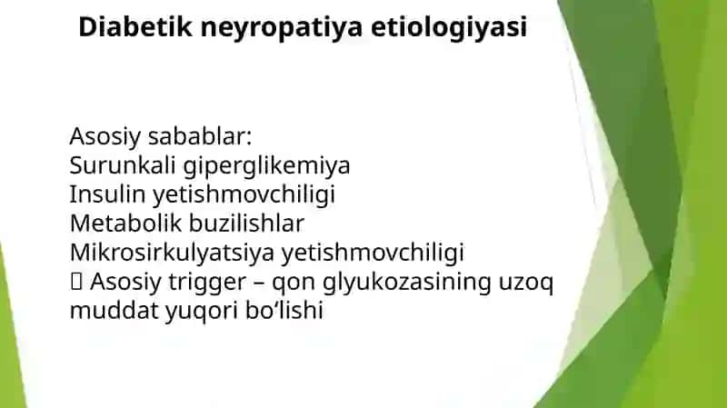 Diabetik neyropatiyalar 4