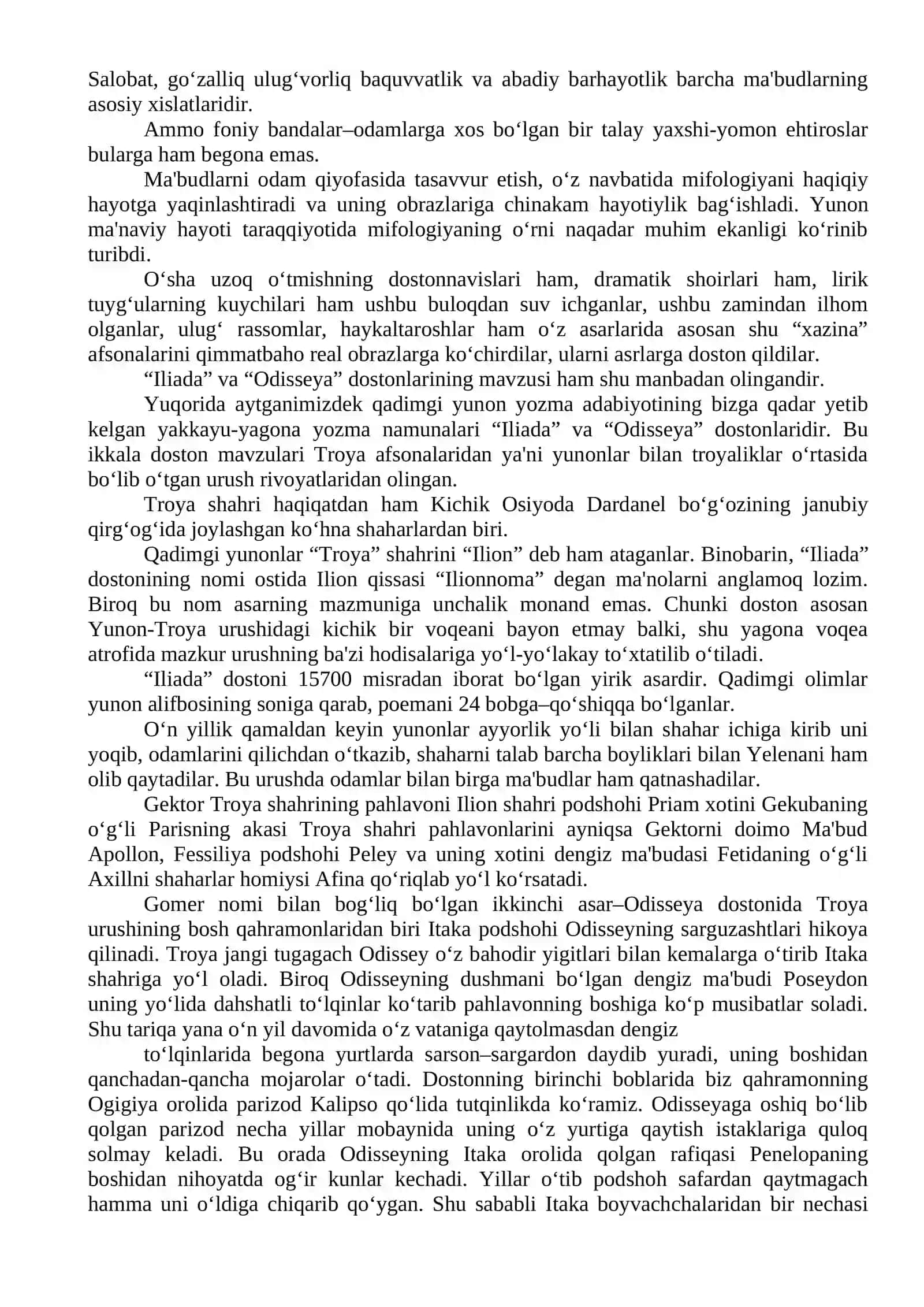 Antik davr yunon adabiyoti 4