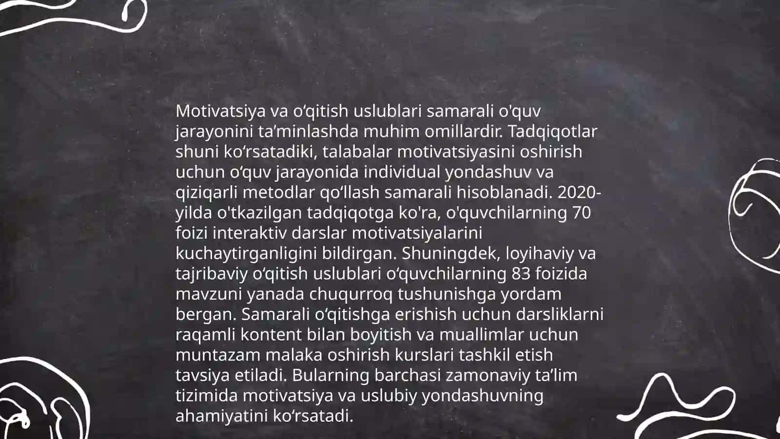 O'quv motivatsiyasini o'rganish va uning shakillanishi 4