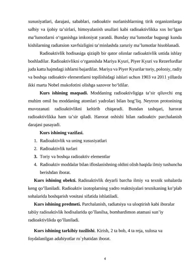 Radioaktivlik va radioaktiv elementlar 4