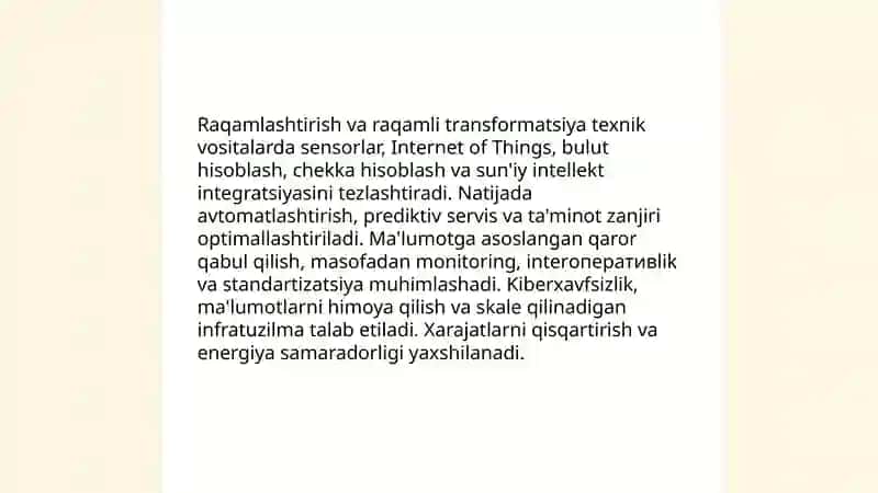 Texnik vositalarning rivojlanish tendensiyalari 4