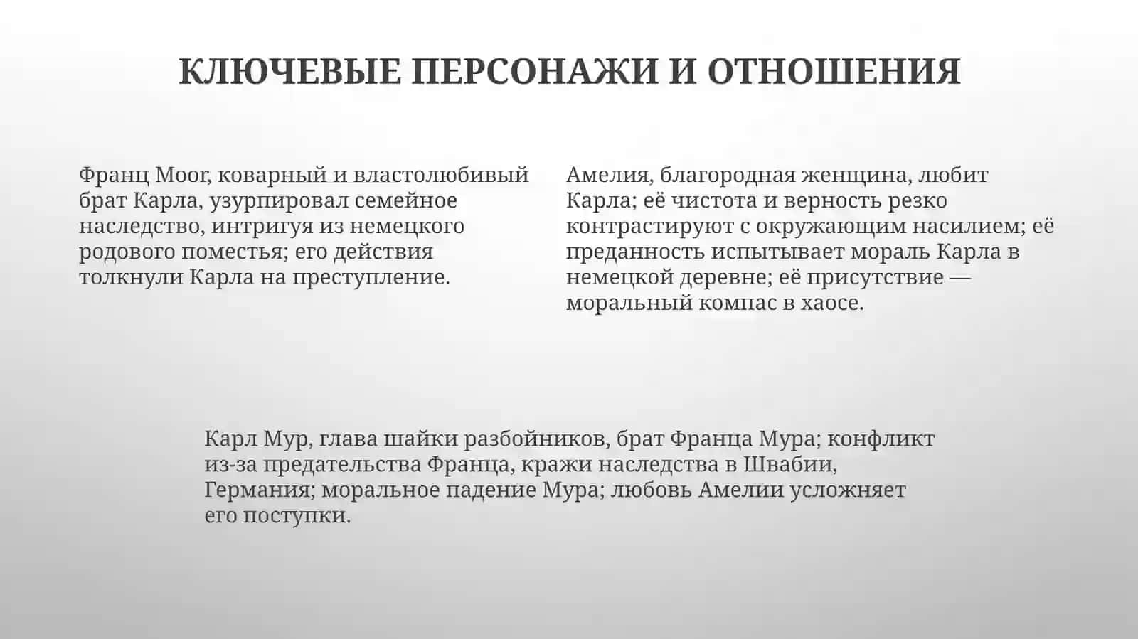 Шиллеровские "Разбойники" (1781) 4