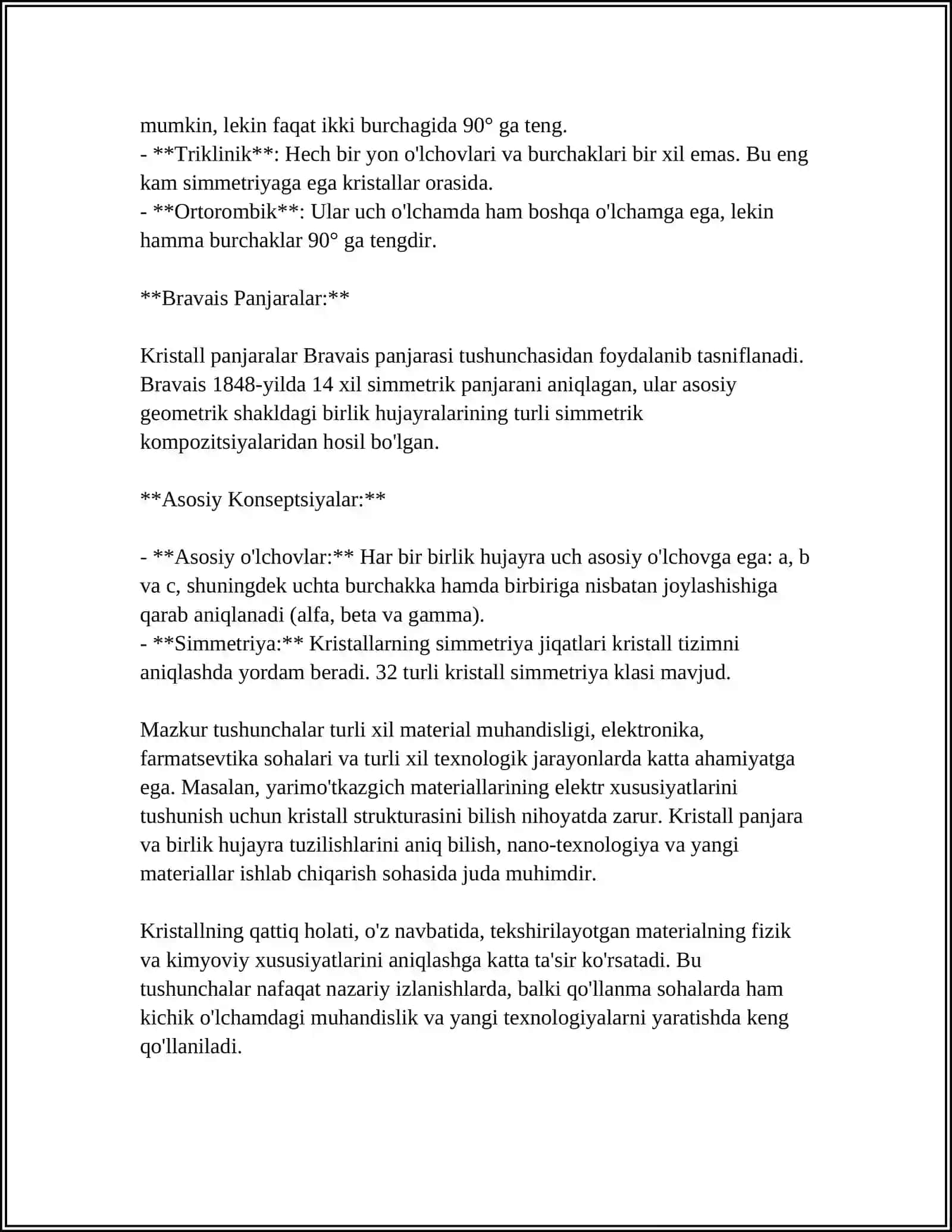FIZIKA KRISTALL PANJARA 4