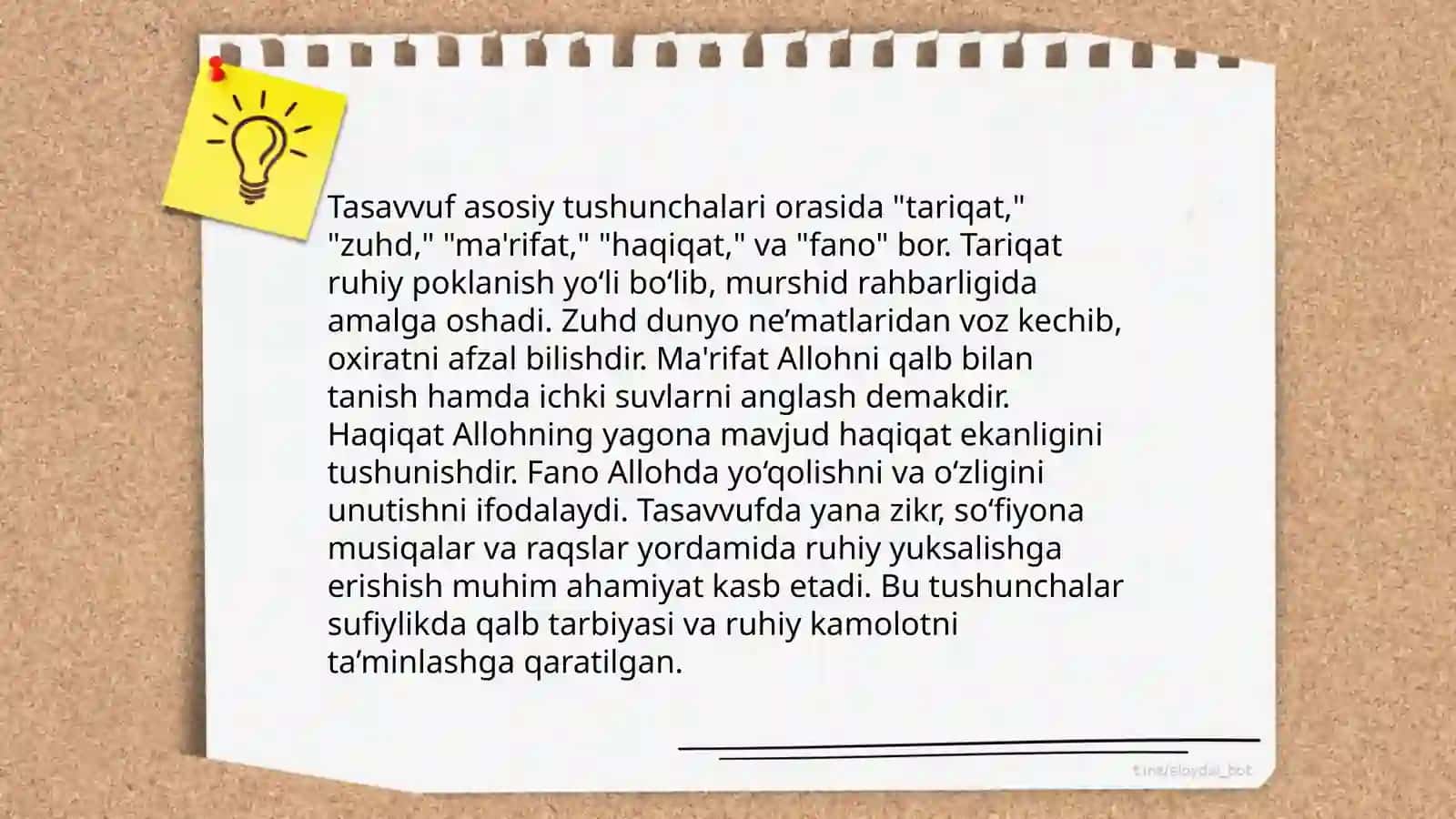 Tasaffuf ilmining mohiyati mazmuni va rivoji haqida 4
