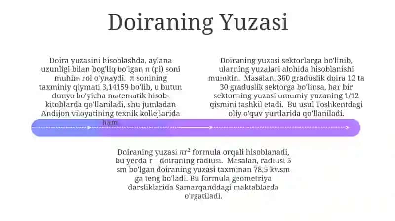 Doira va Ellips Tenglamalari 4