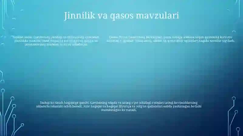 Gamlet Asaridan Olgan Taassurot 4