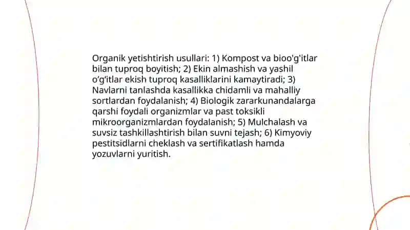 Xavfsiz oʻsmalar: tushuncha va ahamiyati 4