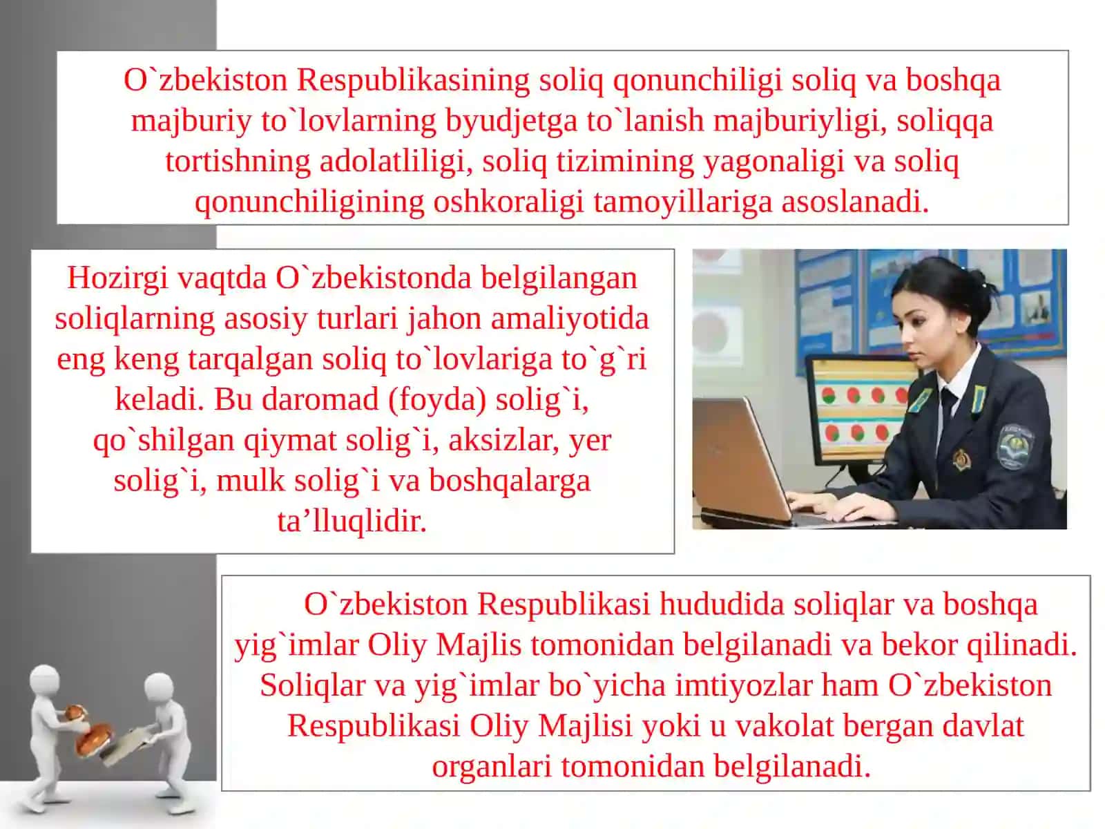 SOLIQ TIZIMI VA UNING ASOSIY YO‘NALISHLARI 4