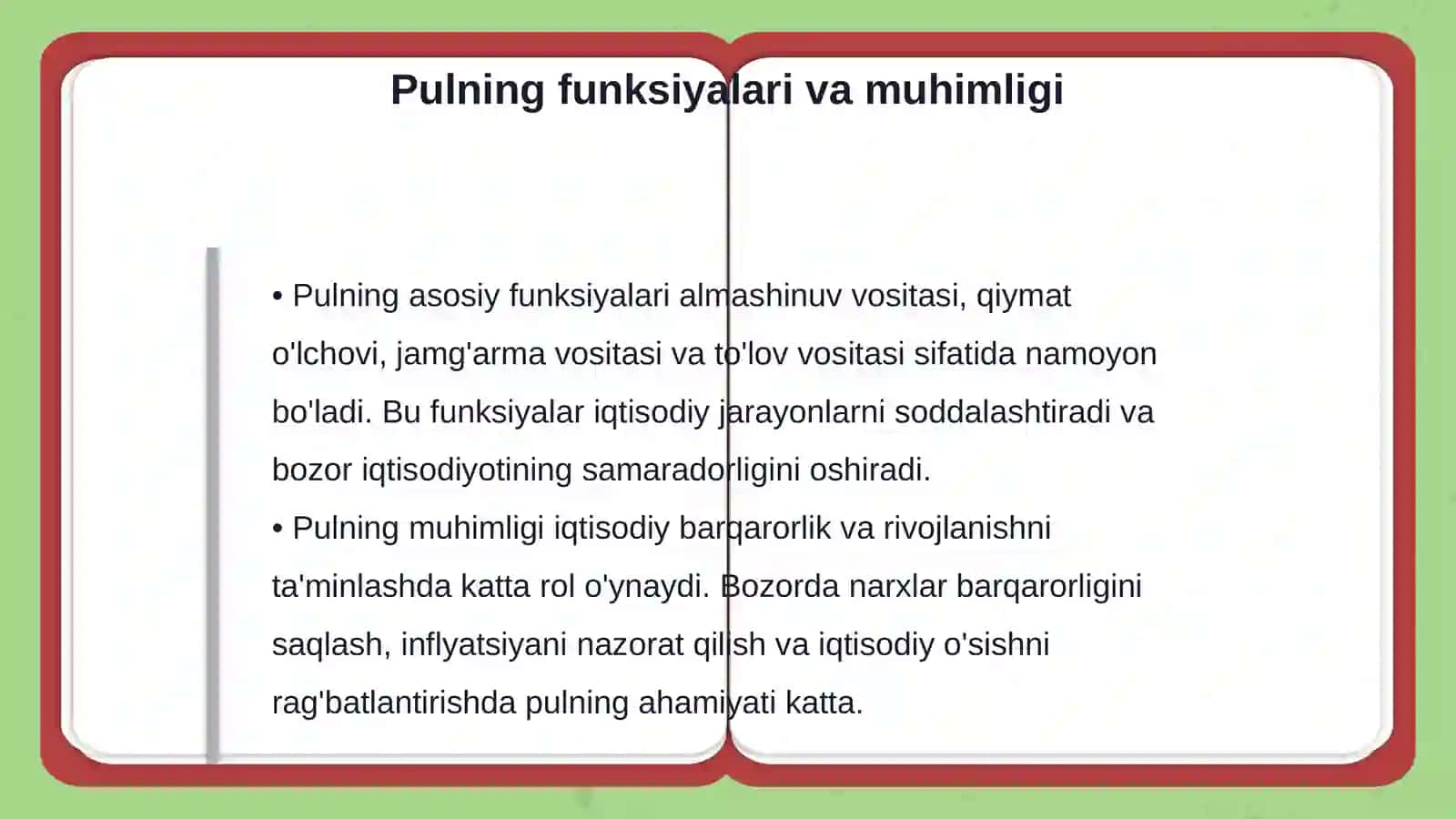 Pul va pul tizimi 4